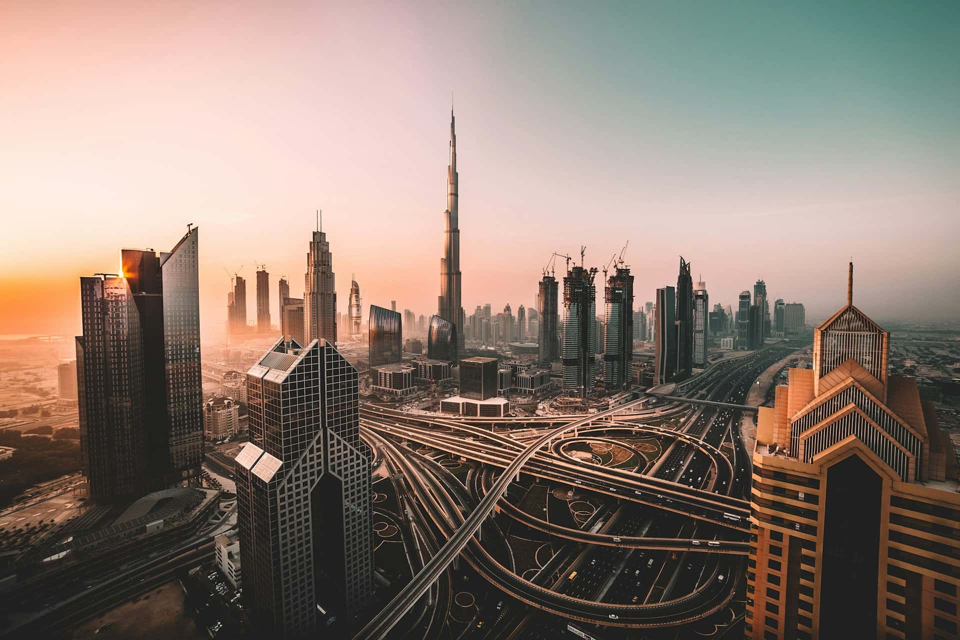 Residential tower in Dubai fitted with individual AC condenser units
